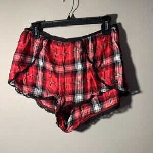 Victoria's Secret Plaid Sleep Shorts